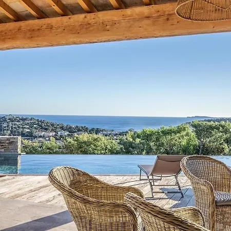 Soleil D'or Golf De St Tropez Vue Mer Panoramique Villa